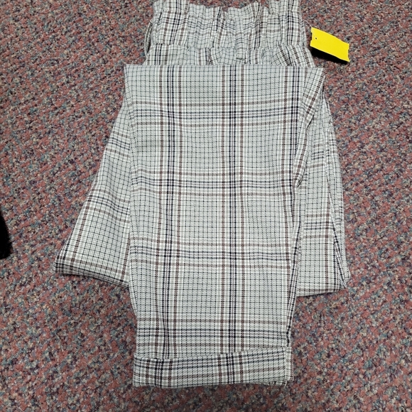 SO good for life Plaid high waist dress pants large - Picture 3 of 8